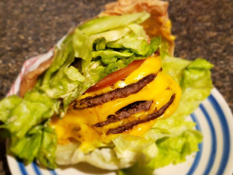 4x4 Keto Burger